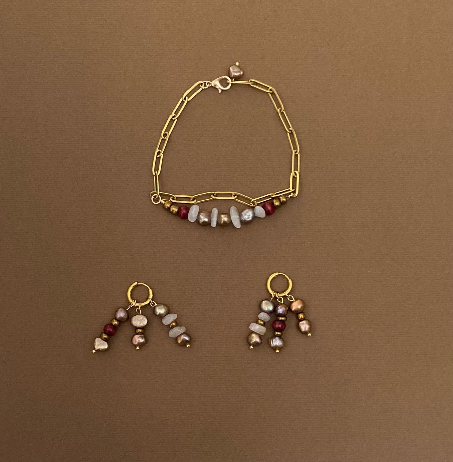 Luse Set – Necklace, Bracelet & Earrings