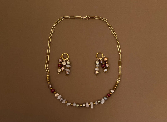 Luse Set – Necklace, Bracelet & Earrings