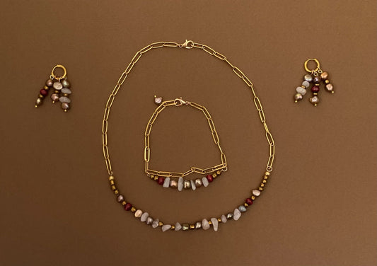 Luse Set – Necklace, Bracelet & Earrings